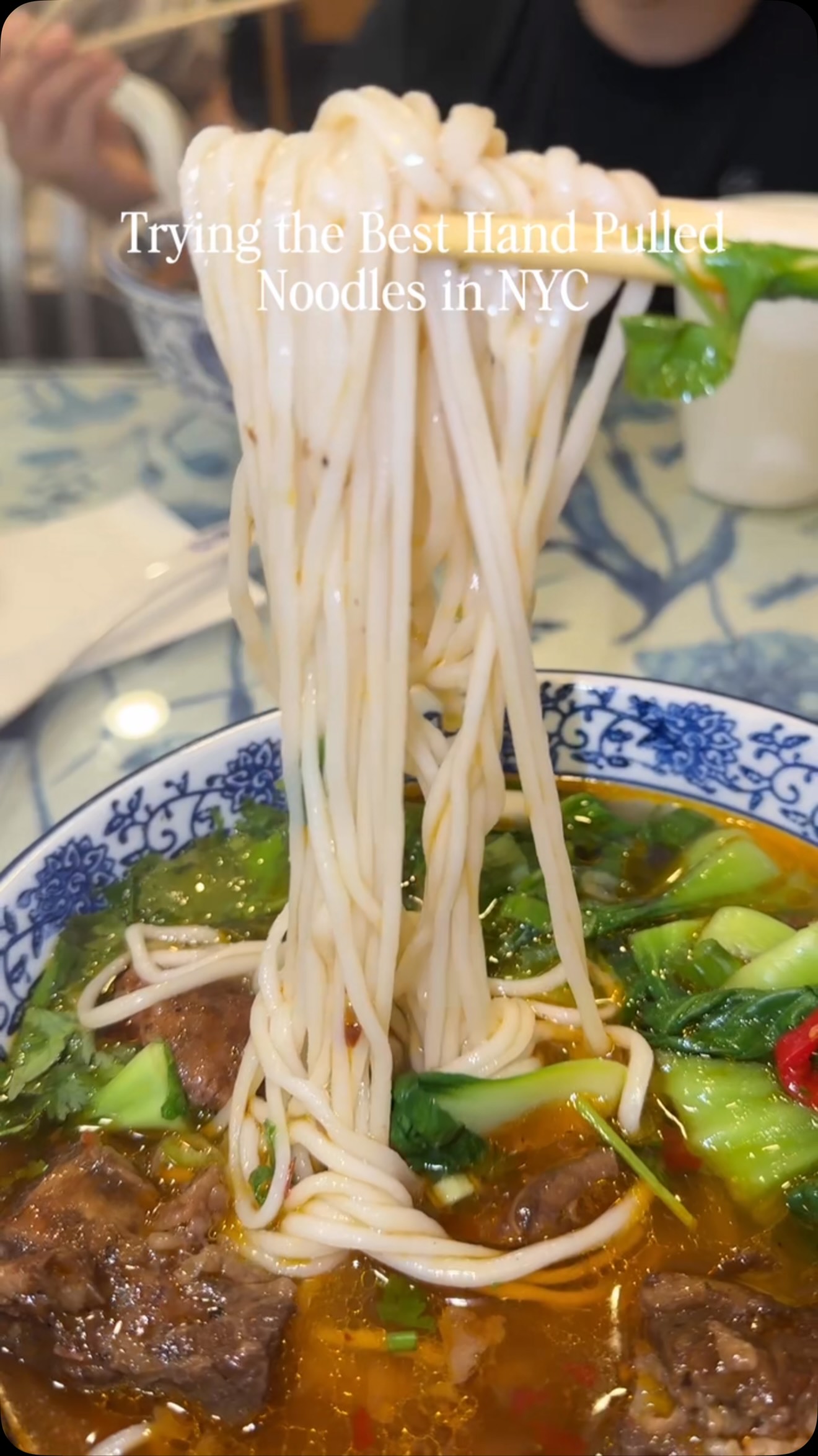 Noodle And Dumpling Restaurant In Chinatown