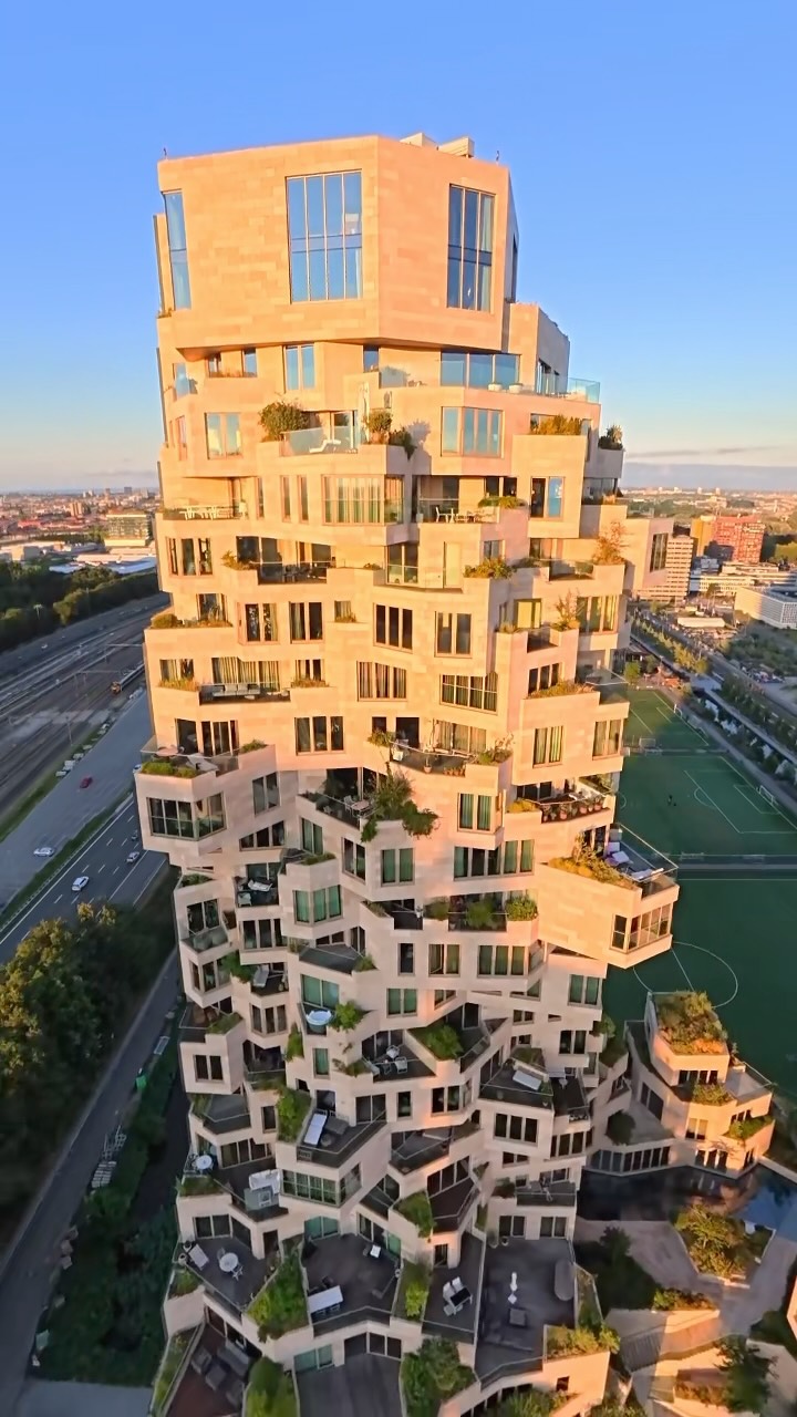 Zuidas Sunset Reflection Views