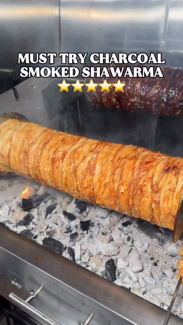 Charcoal Smoked Shawarma At Charc
