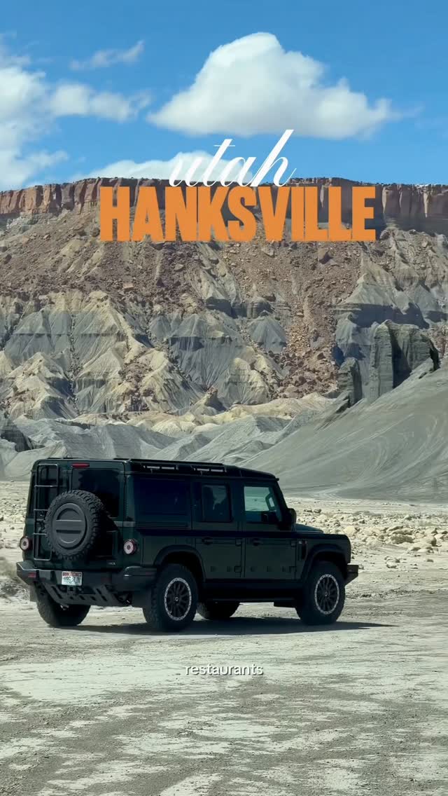 Hanksville Utah's Otherworldly Martian Landscapes