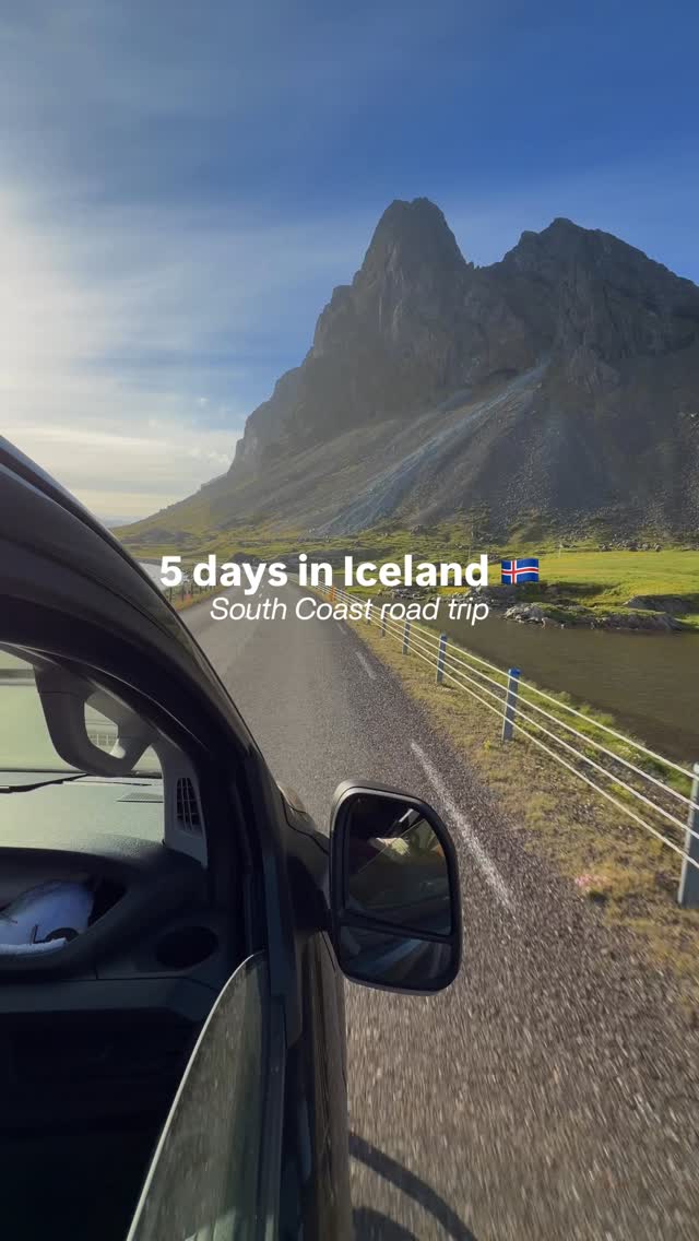 Iceland's South Coast: Waterfalls, Glaciers, and Beaches
