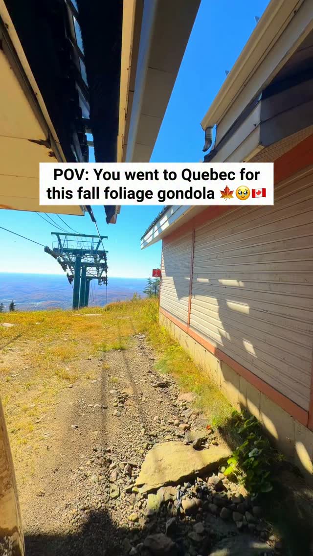 Mont-Tremblant Gondola Offers Stunning Fall Foliage Views