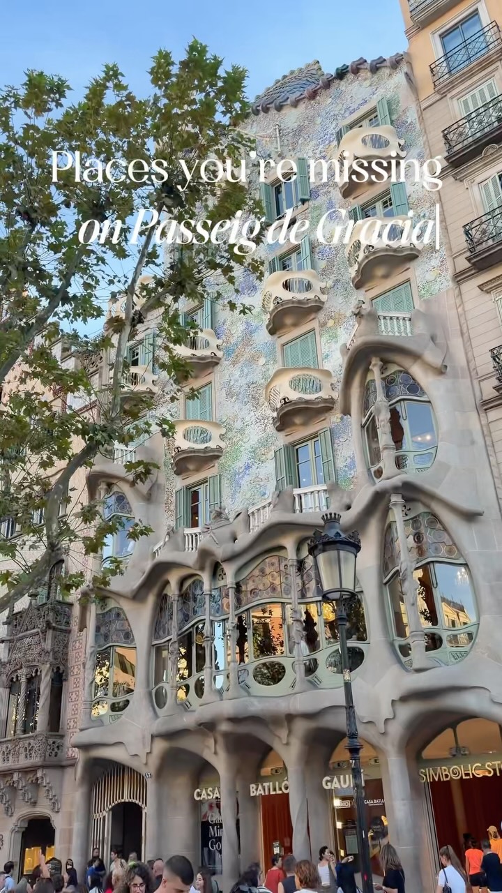 Barcelona's Hidden Architectural Gems on Passeig de Gràcia