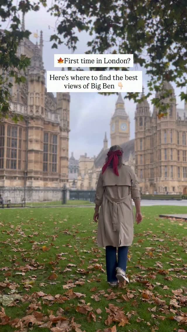London Landmarks With Views Of Big Ben