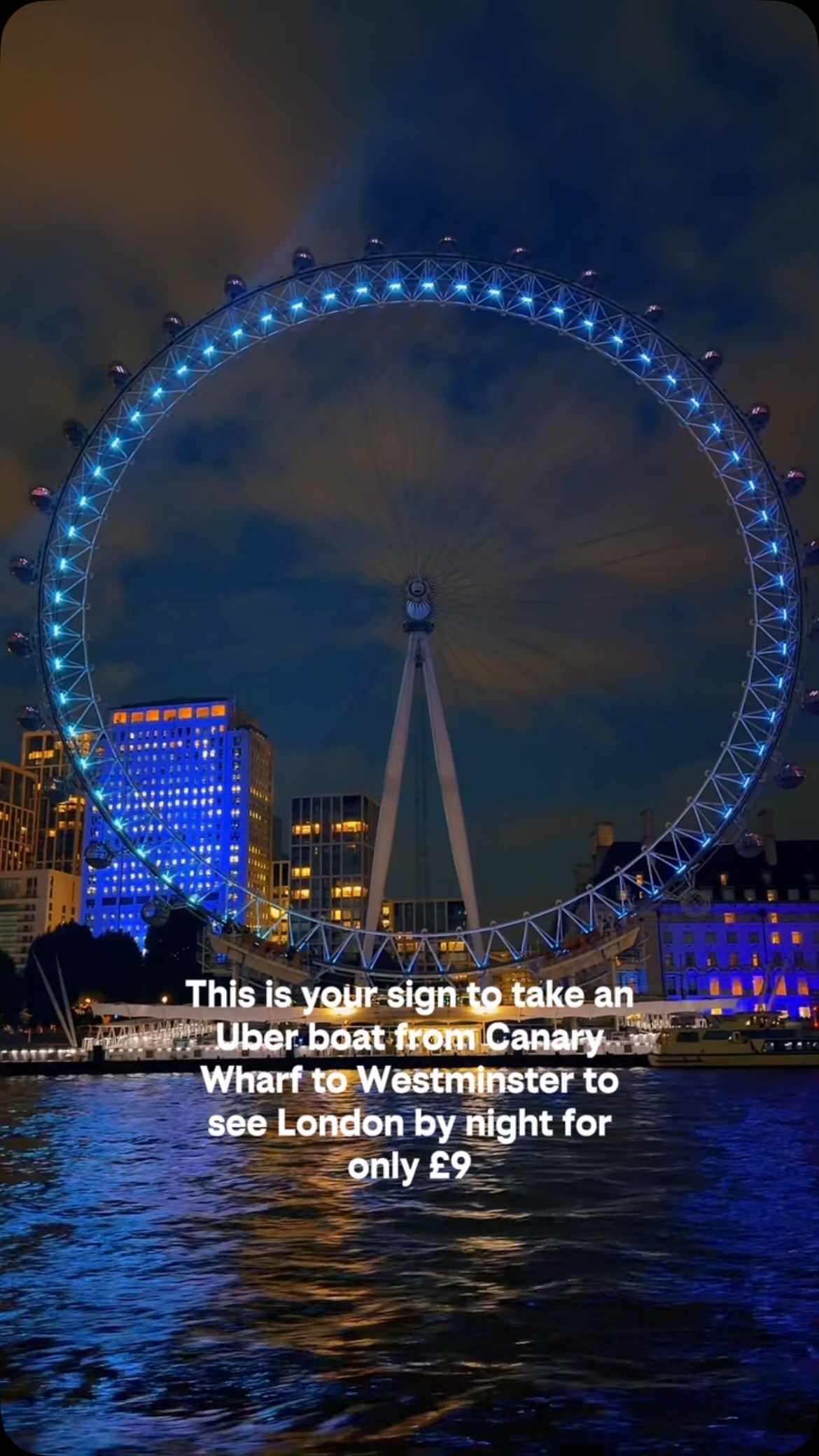 Thames Clipper Boat Tour Past London Landmarks