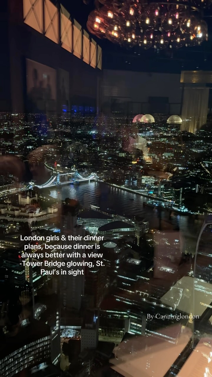 London Restaurants With Iconic City Views