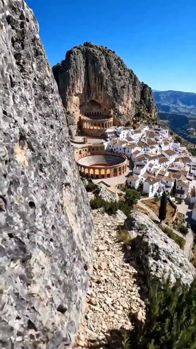 Andalusian Village Built Into Rock