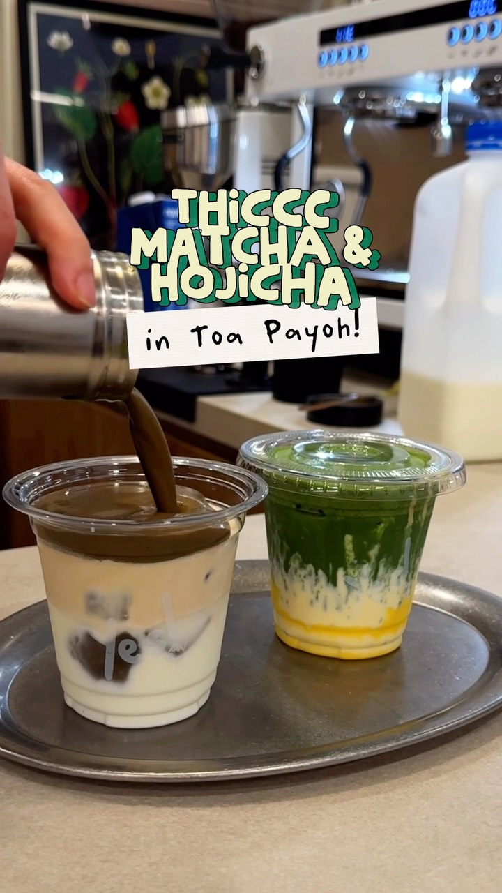 Matcha And Hojicha Cafe With Unique Twists