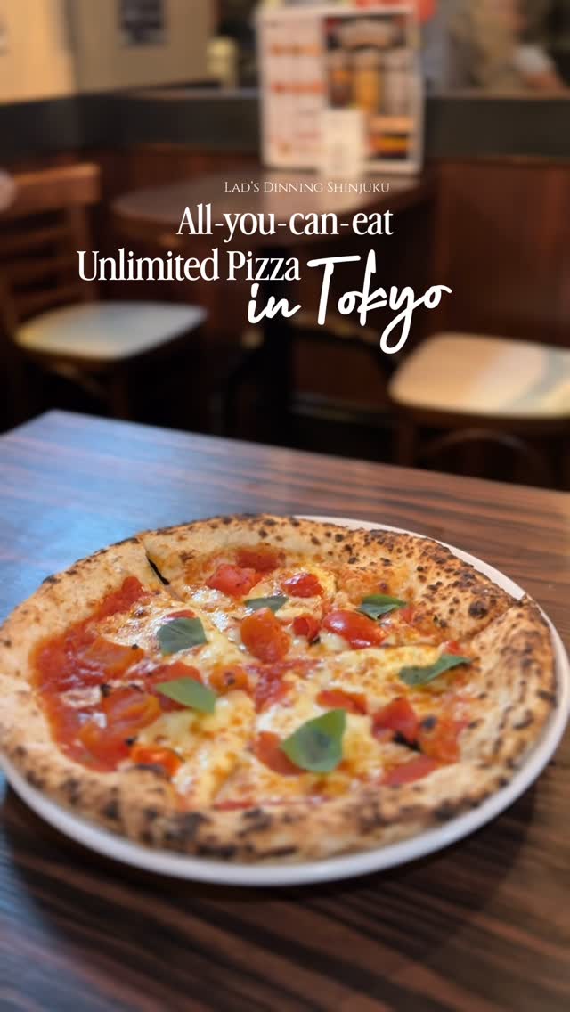 Unlimited Pizza Restaurant in Shinjuku