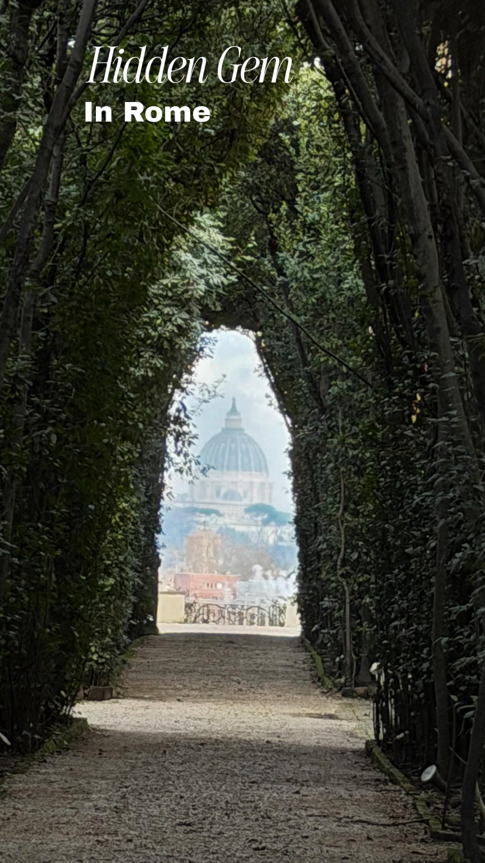 Rome's Aventine Keyhole: A Hidden Gem View