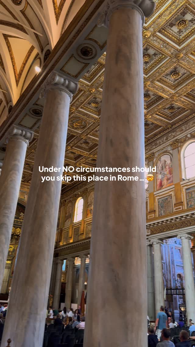 Papal Basilica Of Saint Mary Major In Rome