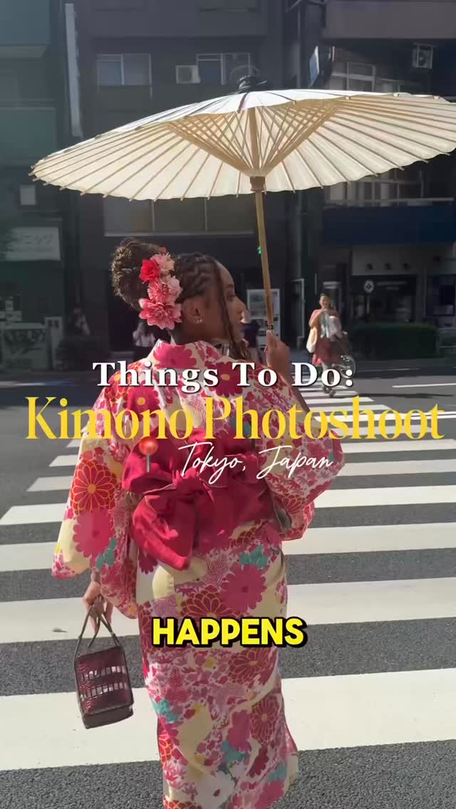 Kimono Photoshoot Experience in Tokyo