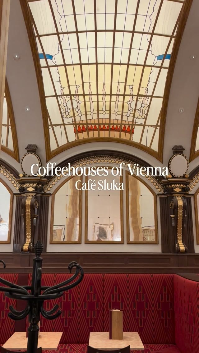Vienna's Elegant Art Nouveau Coffeehouse