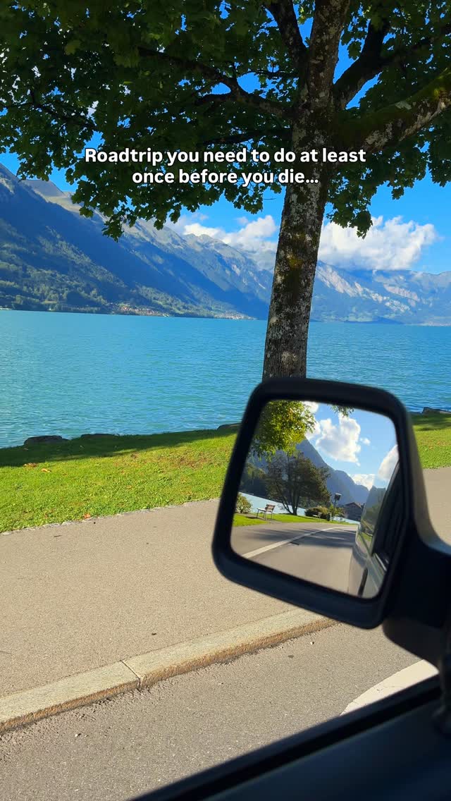 Scenic Swiss Roadtrip Through Mountains and Lakes