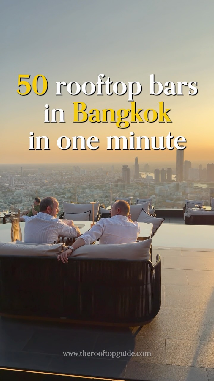 Bangkok's Vibrant Rooftop Bar Scene