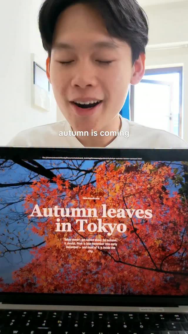 Tokyo's Best Autumn Foliage Viewing Spots