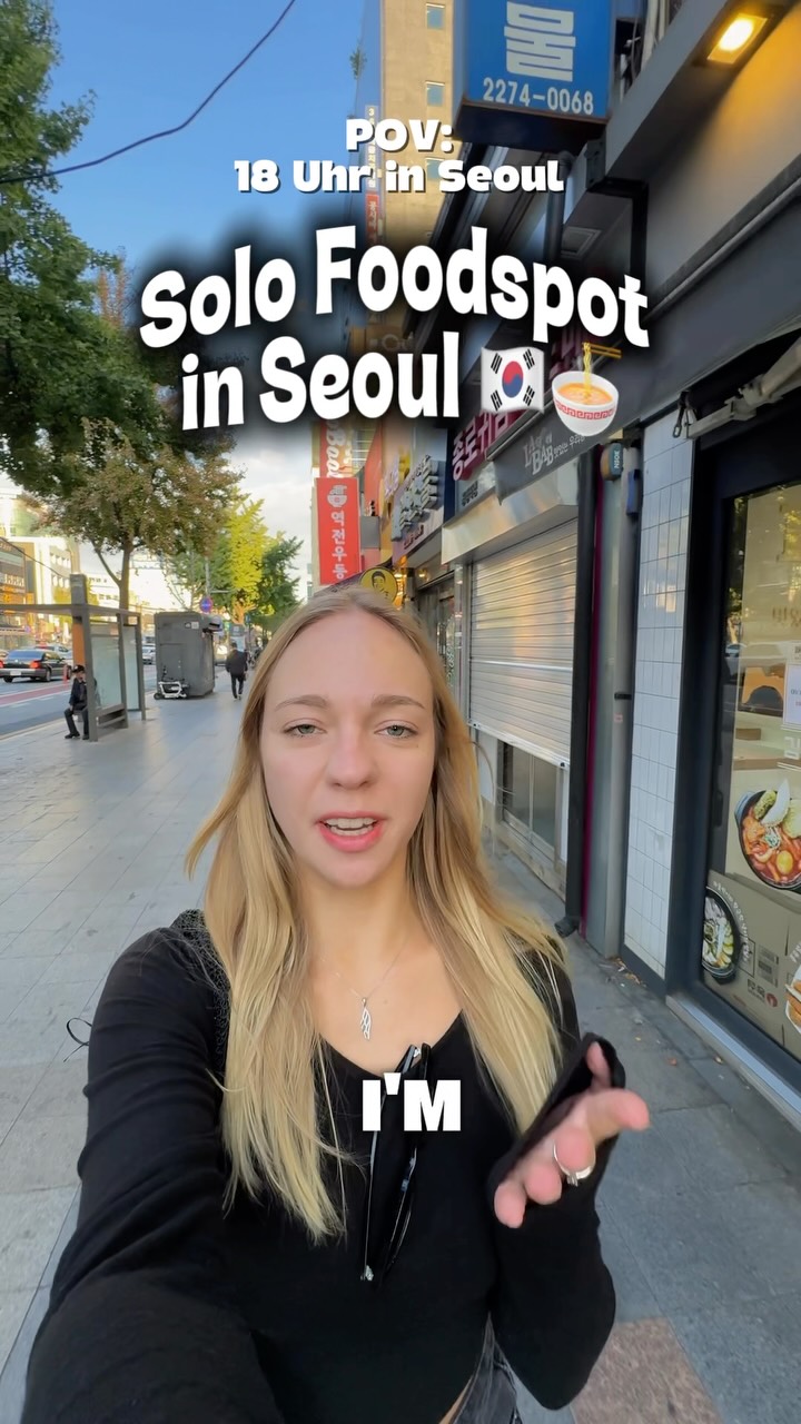 Solo Dining at a Korean Restaurant in Seoul