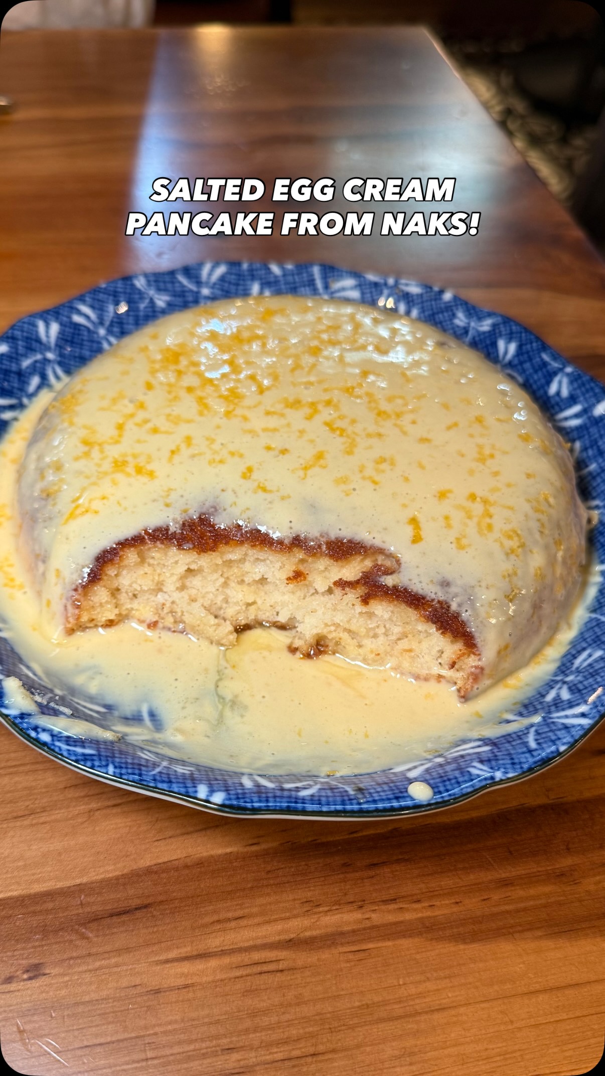 Naks' Salted Egg Cream Pancake