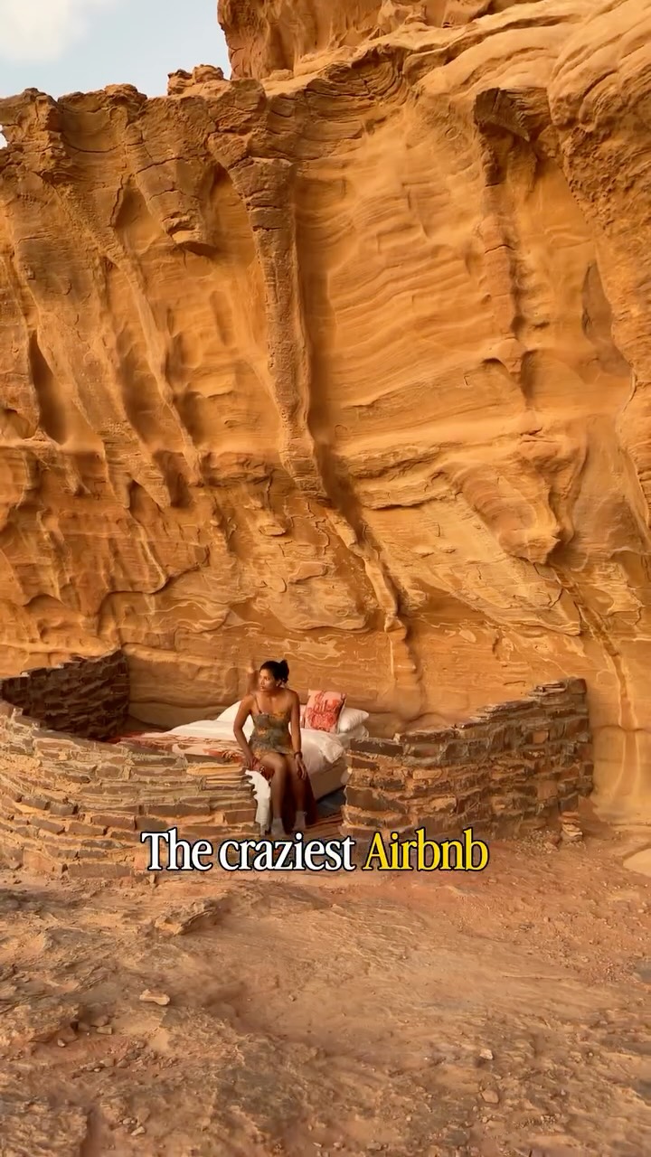 Wadi Rum Desert Airbnb Offers Open-Air Sleeping