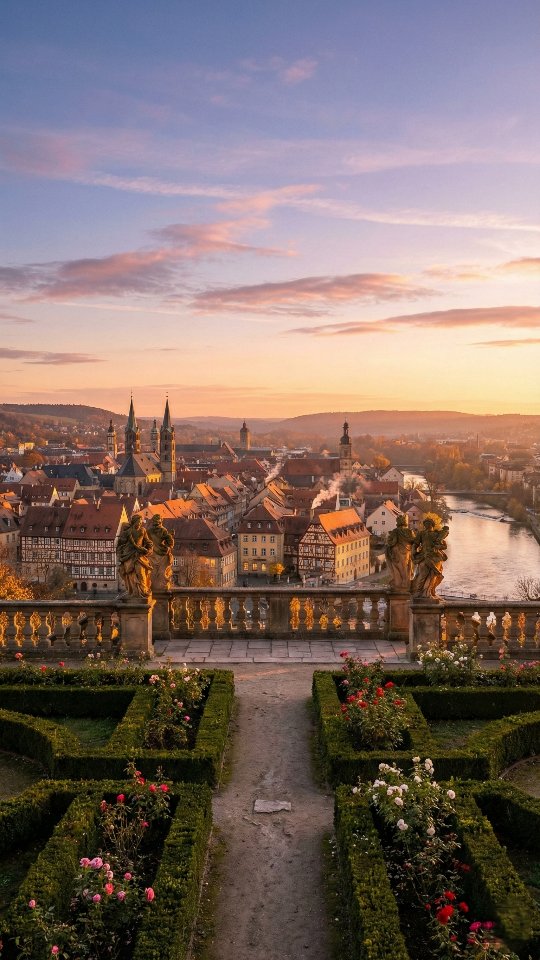 Bamberg's Fairytale Streets and River Town Hall