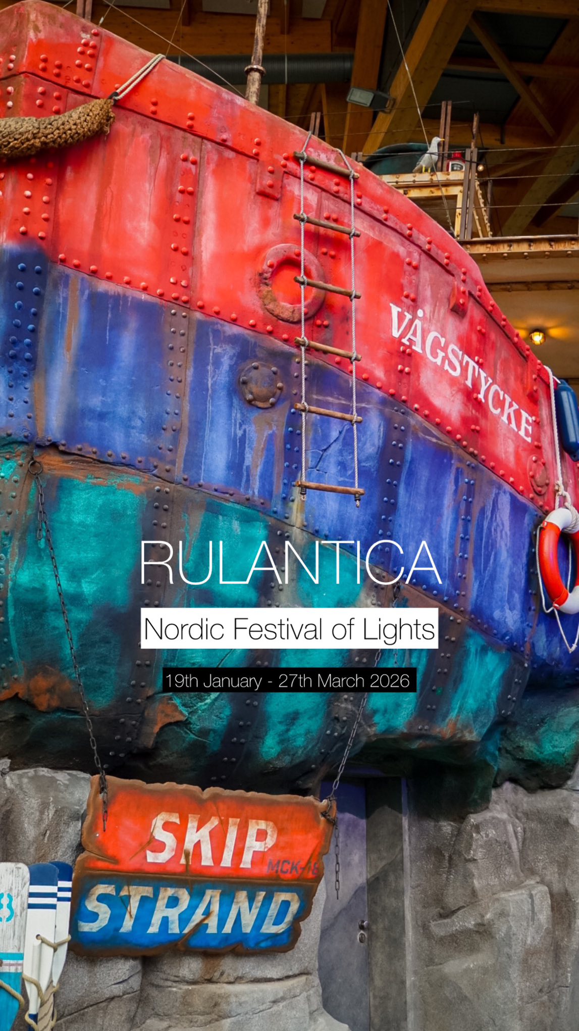 Rulantica Water Park's Nordic Festival Of Lights