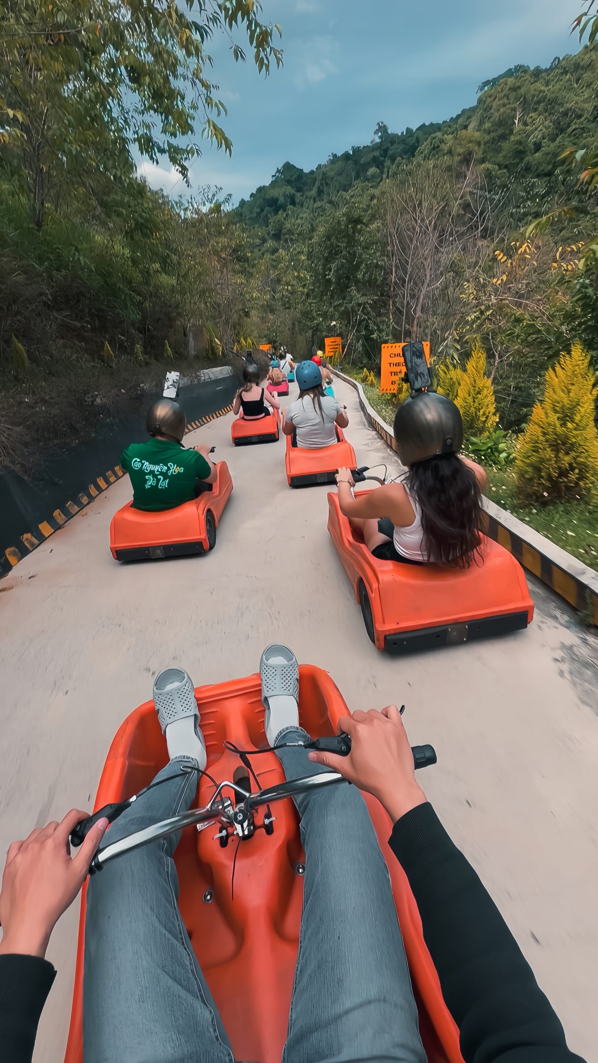 Dalat Flower Plateau Ecotourism Area's Kart Track