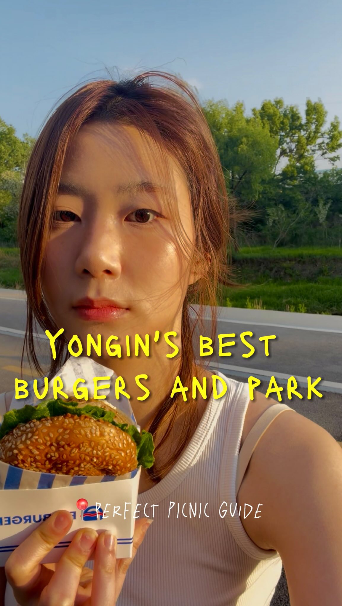 Fix Burger and Dongmakcheon Stream Picnic