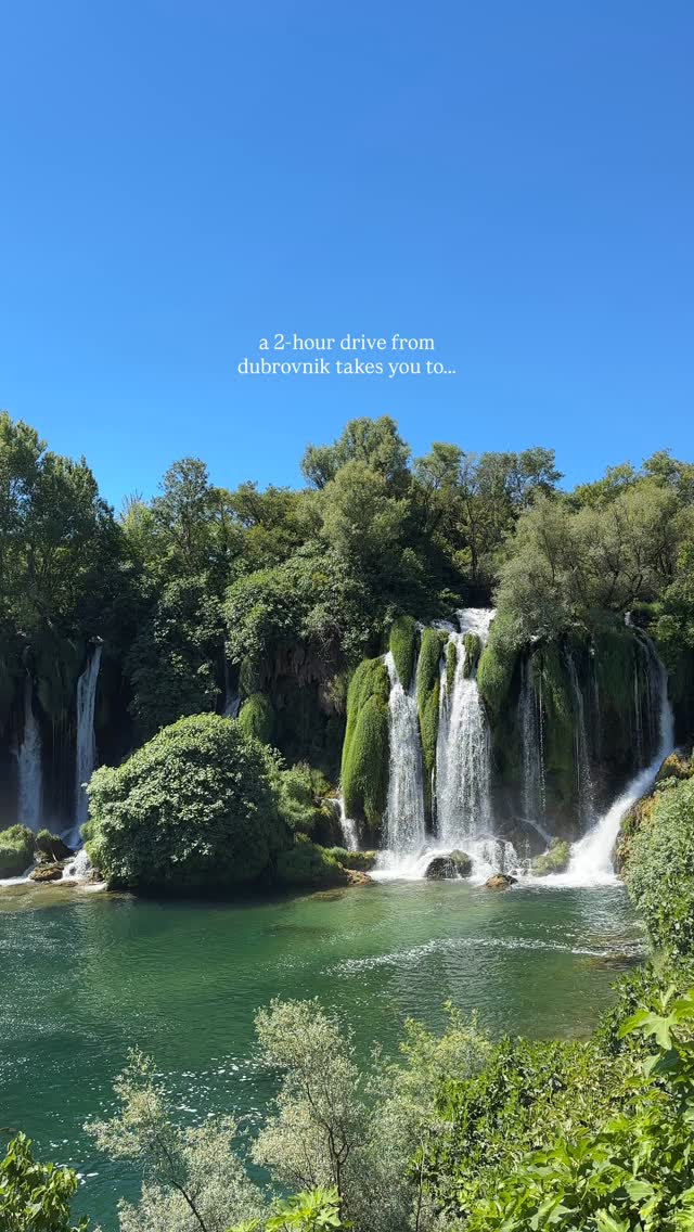 Kravica Waterfall: A Bosnian Gem Near Croatia