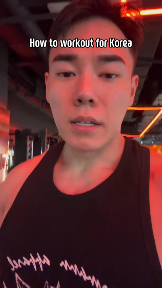 Korean Travel Prep Workout Routine