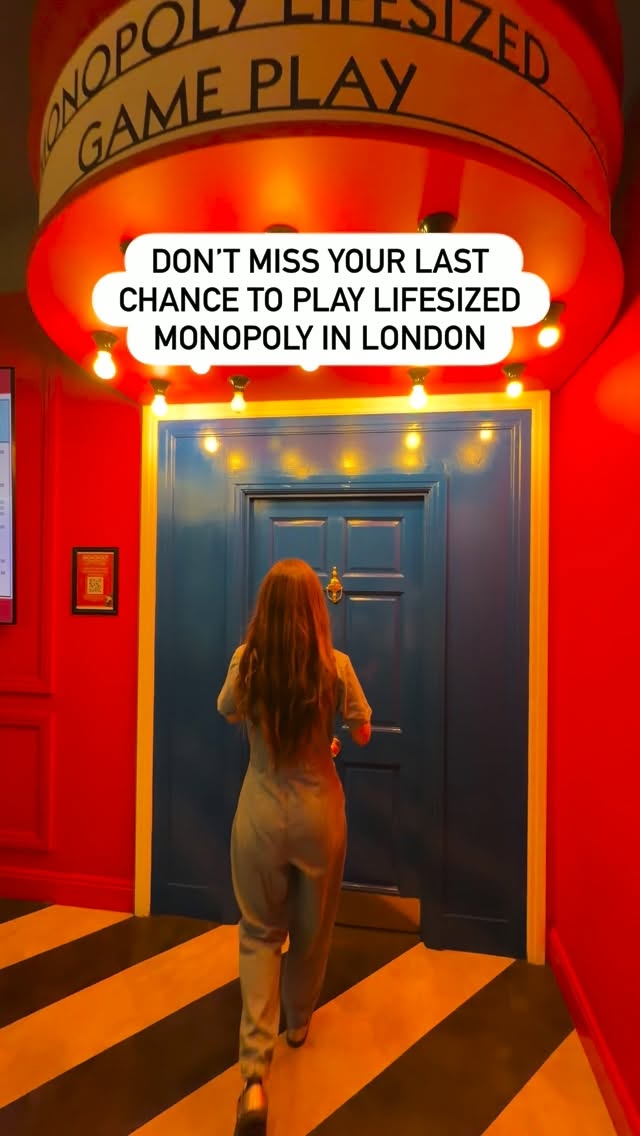 Immersive Monopoly Experience With Bar