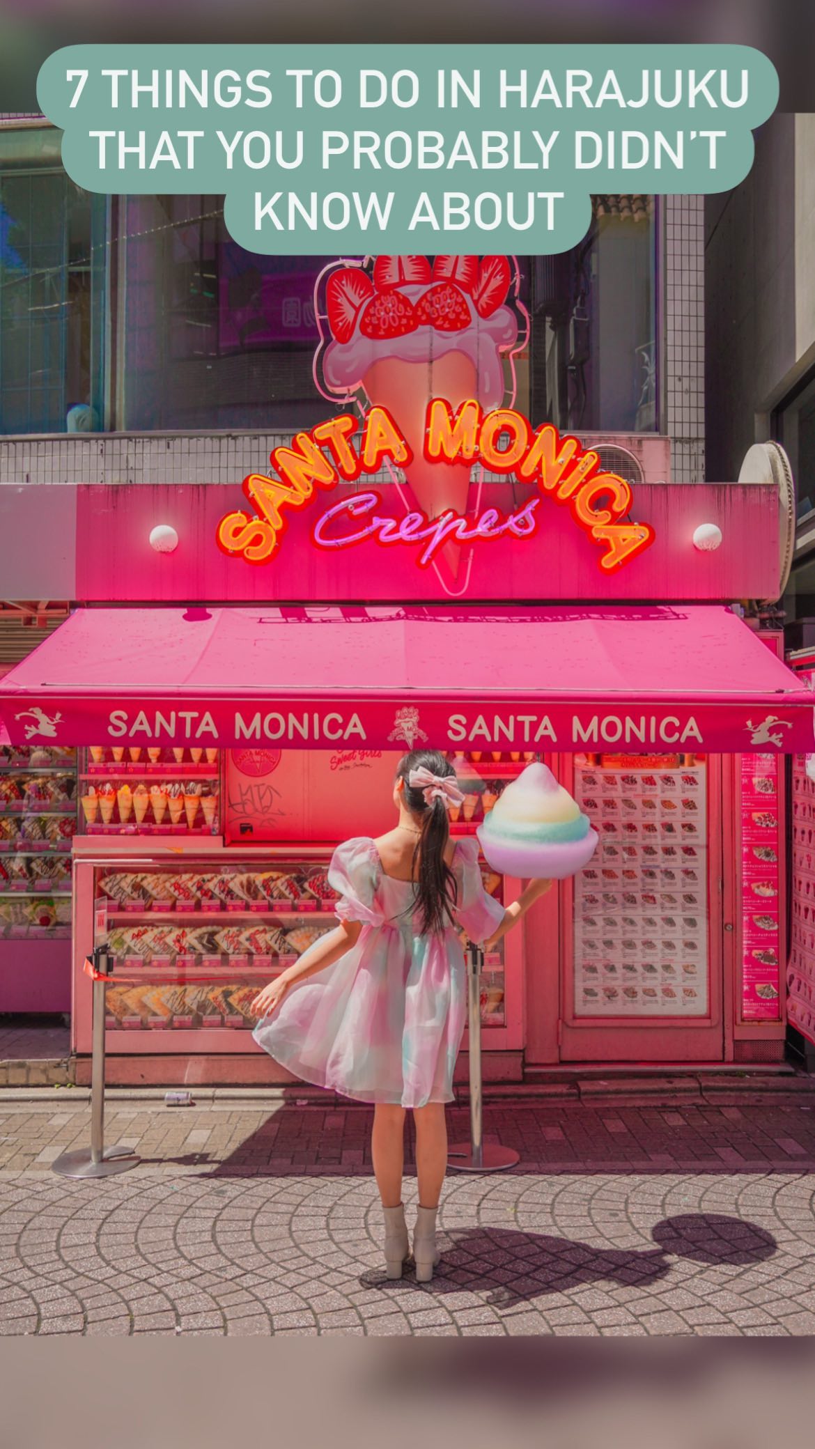 Harajuku's Trendy Shopping and Sweet Treats