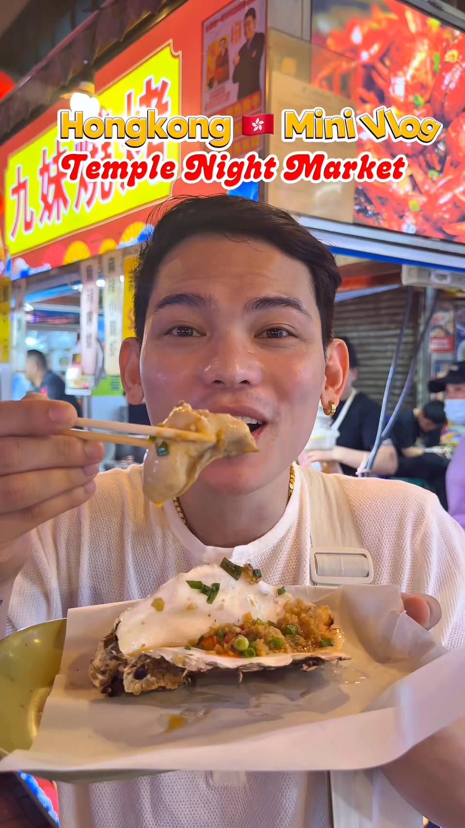 Hong Kong Temple Street Night Market Food Exploration
