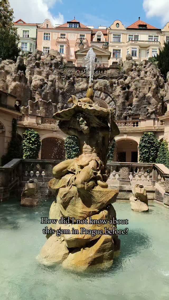 Prague Park's Vineyards, Villa, and Fountains