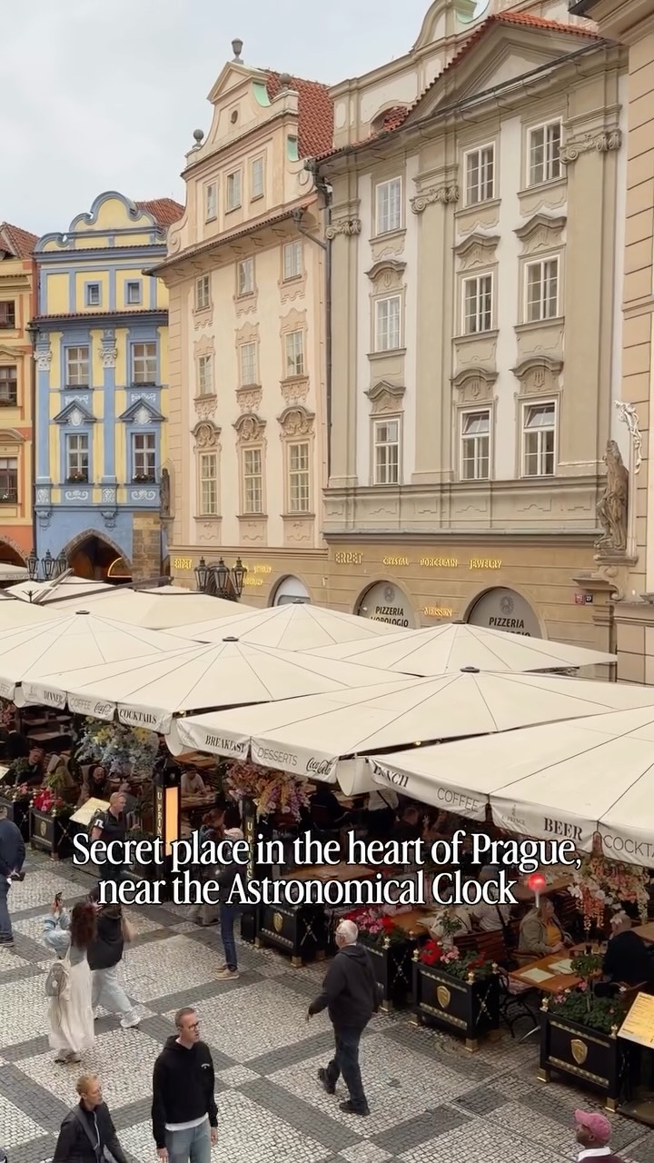 Prague's Astronomical Clock and Hidden Courtyard Cafe