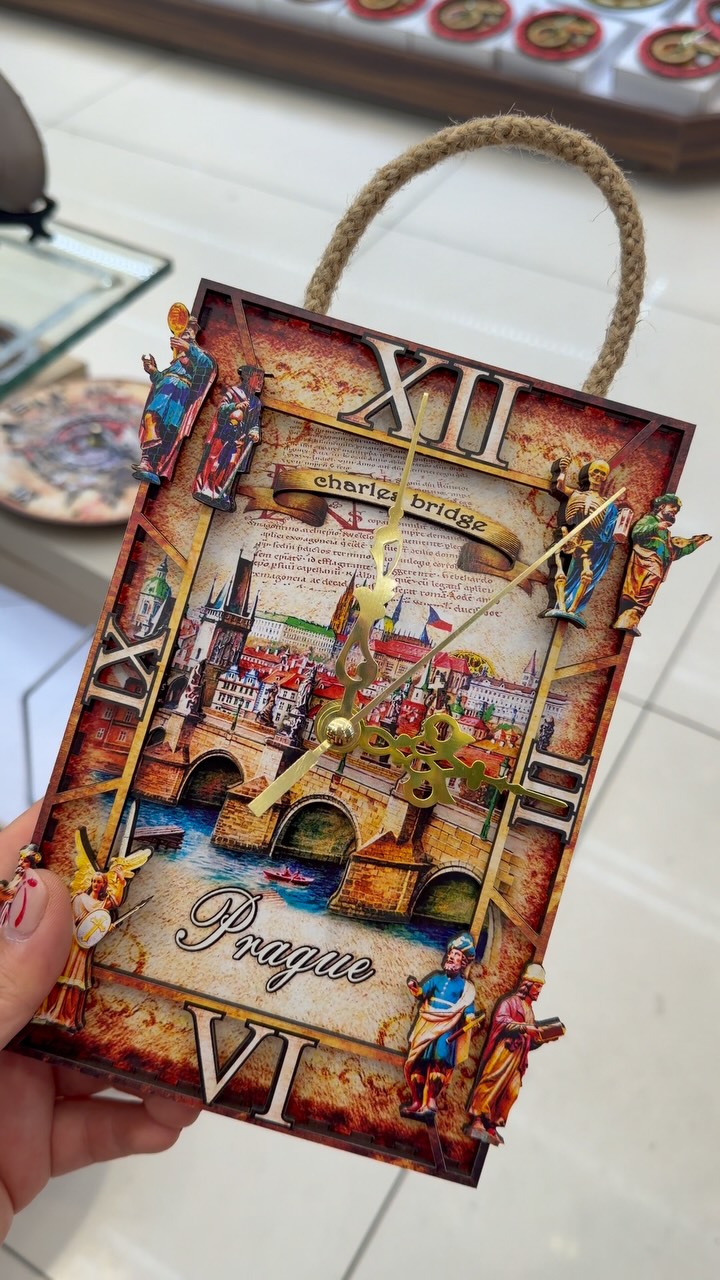 Prague Souvenir Magnets Feature Famous Landmarks