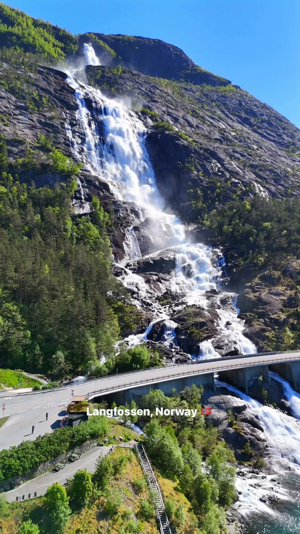Experience Langfossen Waterfall