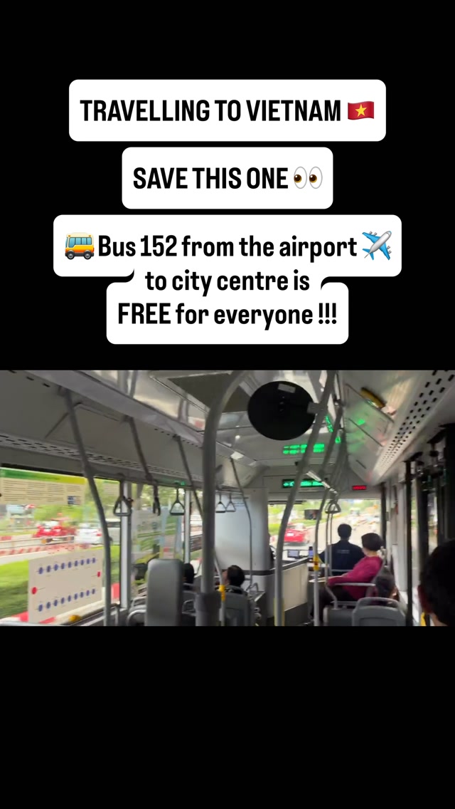 Ho Chi Minh Airport Free Bus To City Center