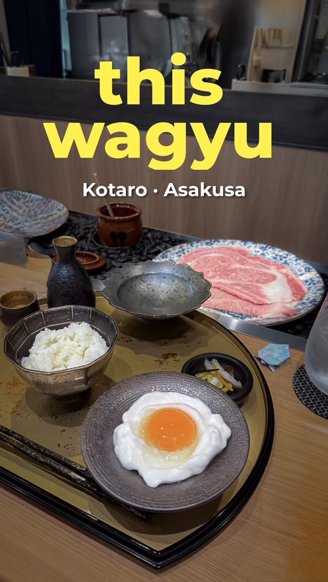 Wagyu Sukiyaki Asakusa Kotaro Dining