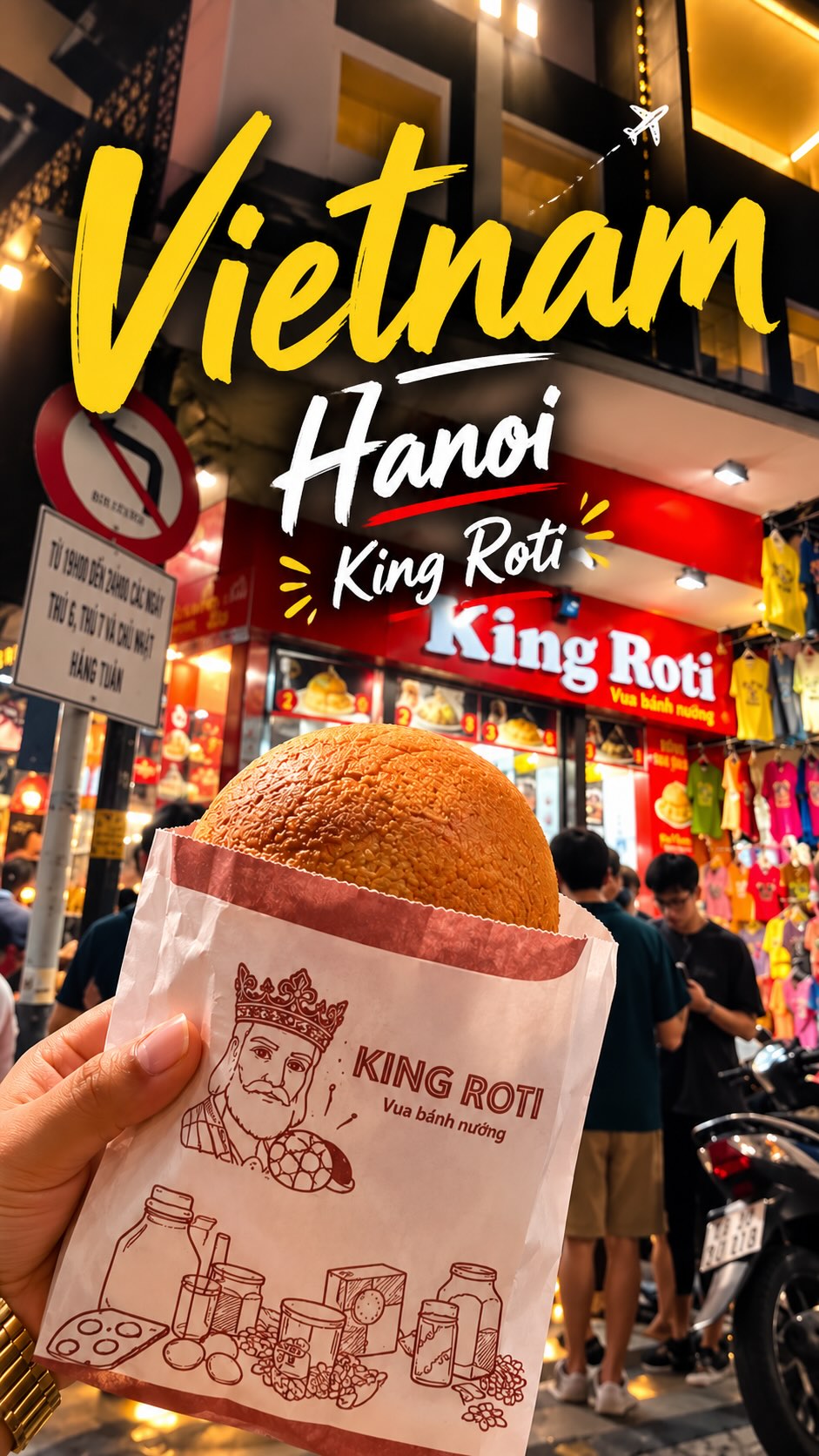 Hanoi's Must-Try King Roti For A Buttery Treat
