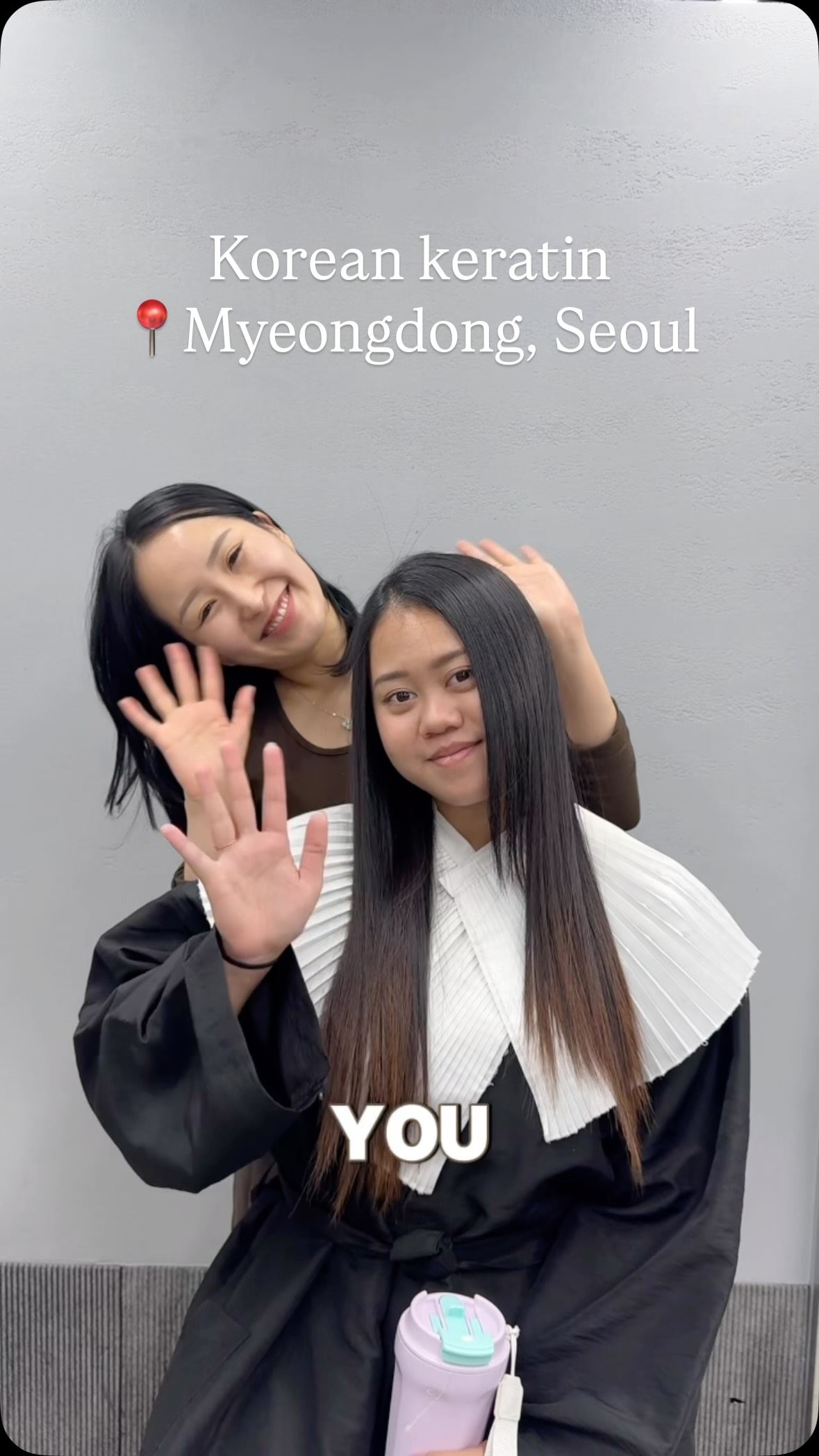 Korean Keratin Treatment at Myeongdong Hair Salon