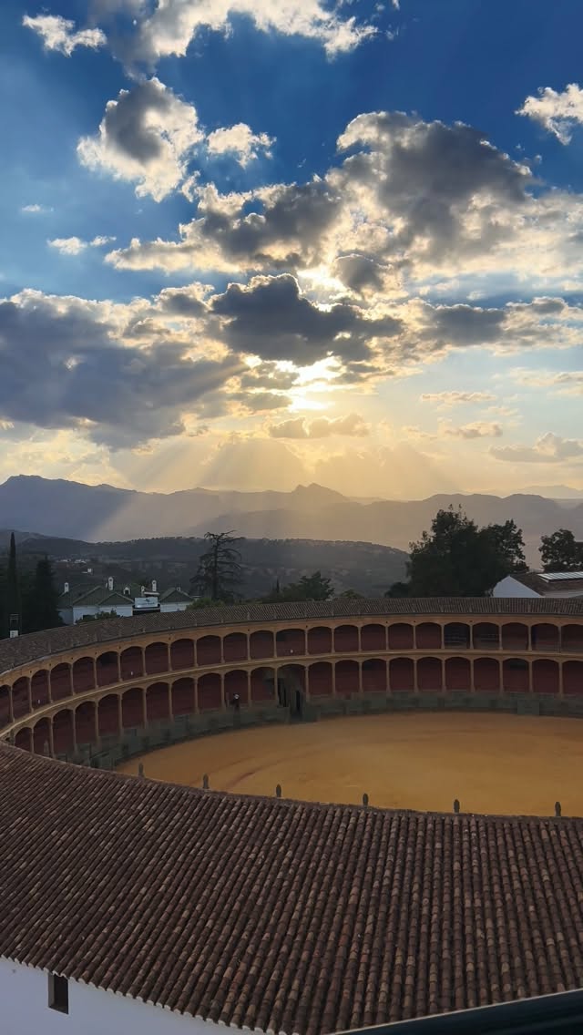 Ronda Rooftop Views Over Bullring
