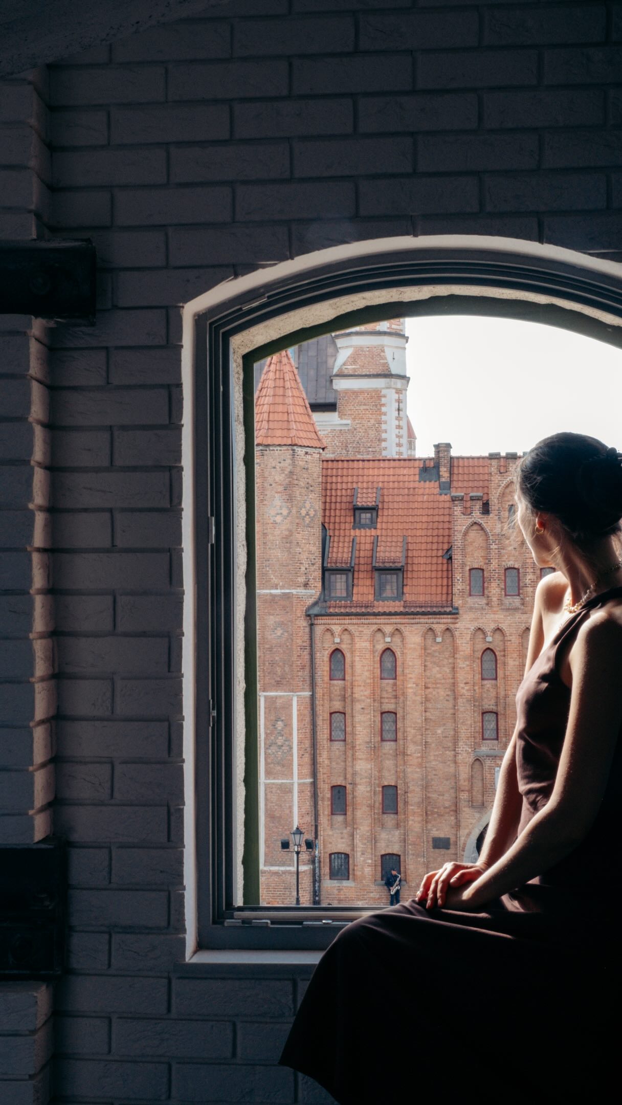 Gdańsk Hotel View Over Old Town and River