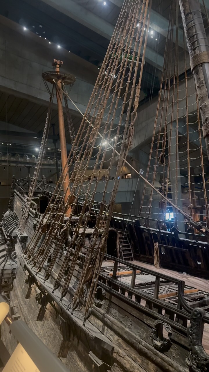 Vasa Museum's Preserved 17th-Century Warship