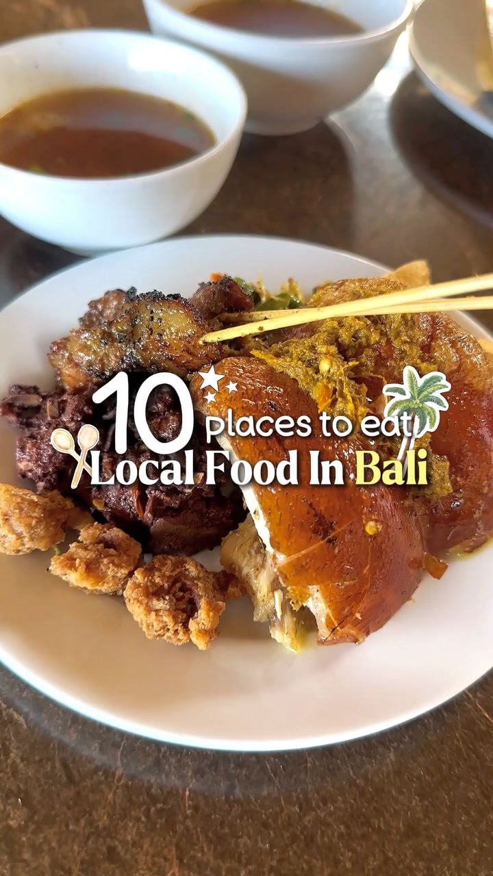 Bali's Best Pork Dishes And Indonesian Eateries