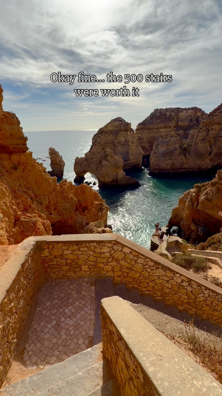 Ponta da Piedade's Rock Formations and Turquoise Waters