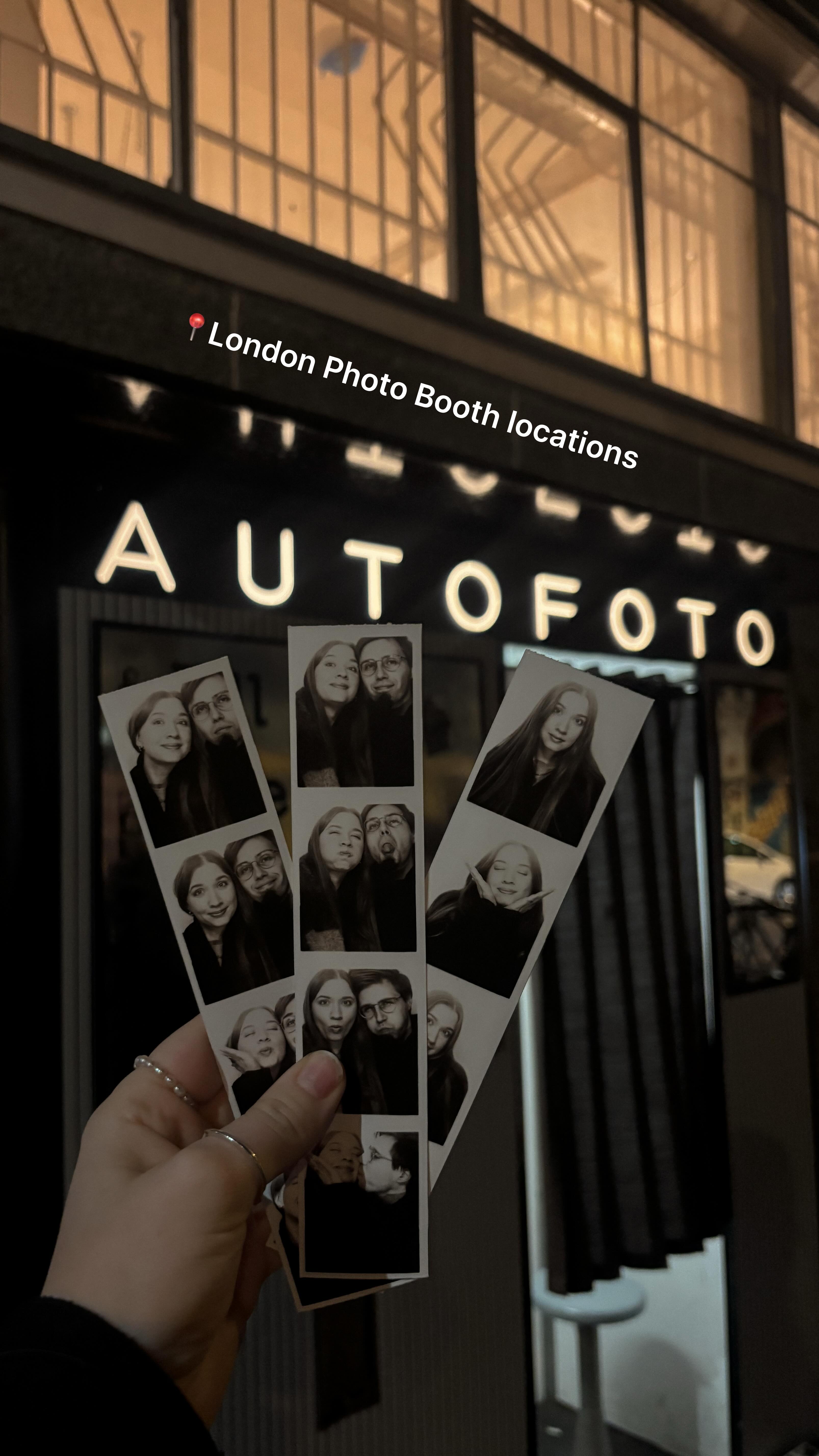 London's Best Analogue Photo Booth Spots