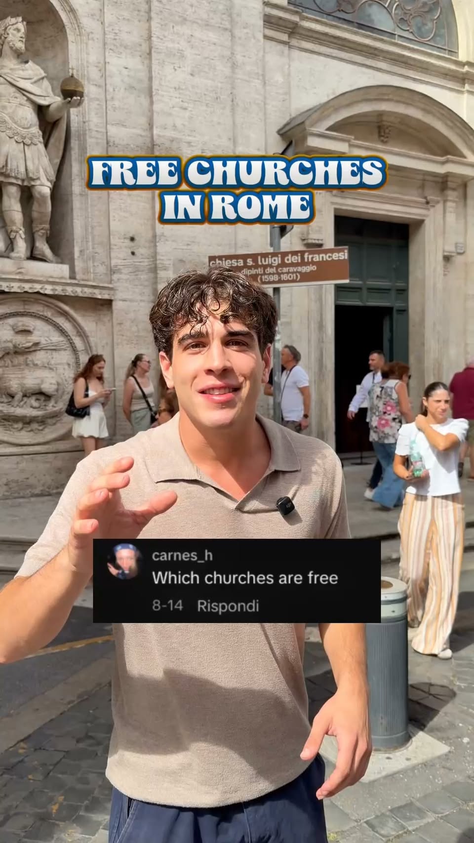Rome Churches Boast Free Entry And Art
