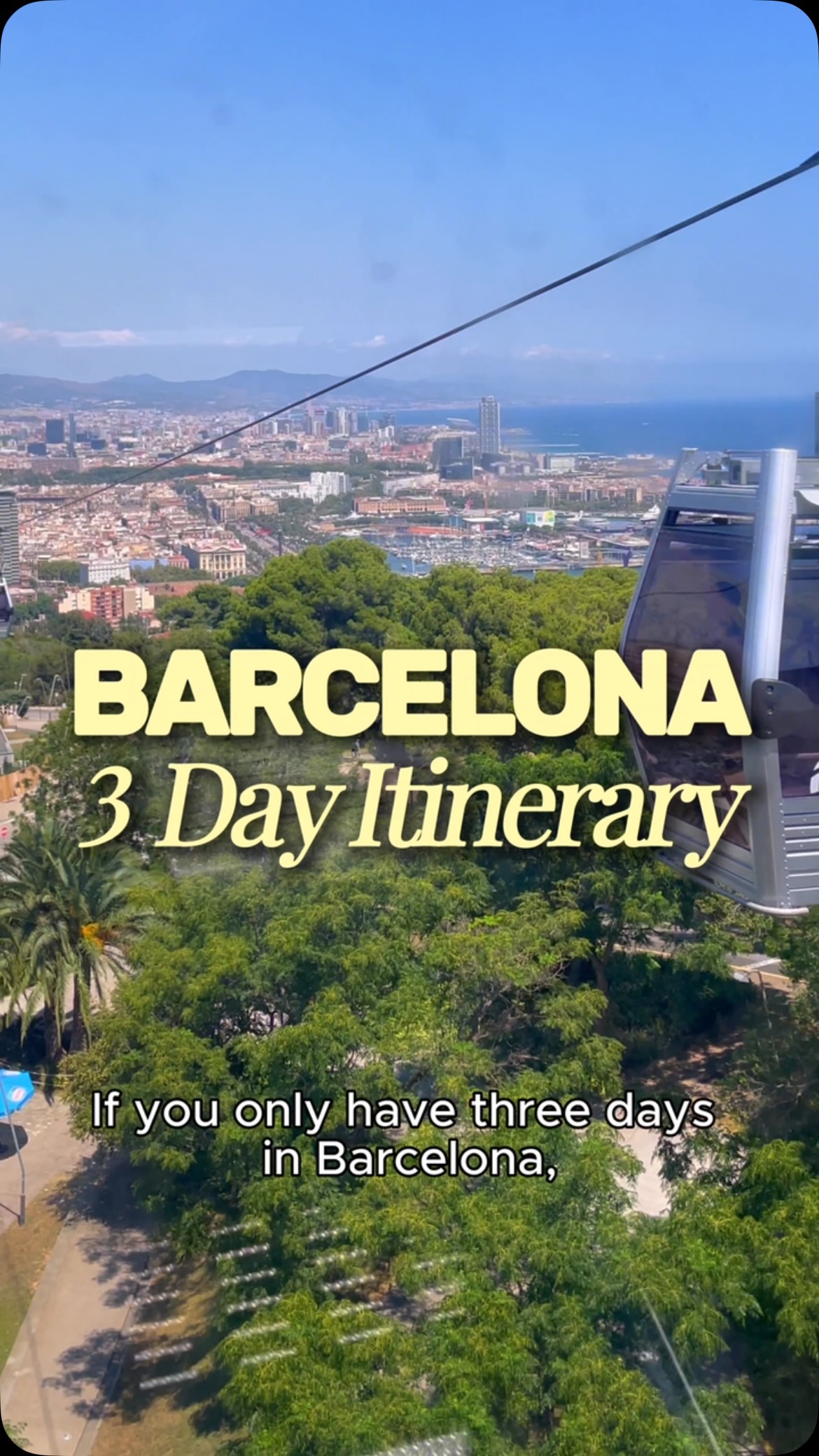 Barcelona Itinerary: Sights, Gaudi, Parks, and Beaches