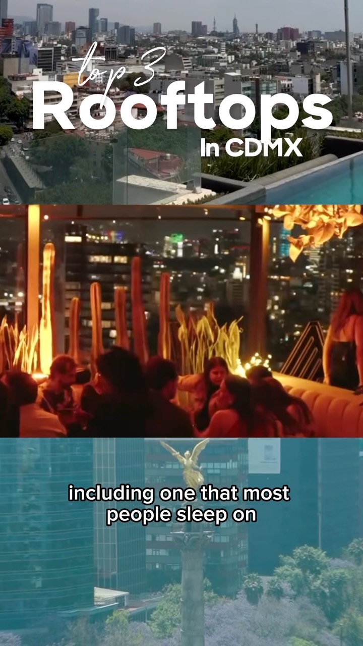Mexico City Rooftops Offer Stunning Views