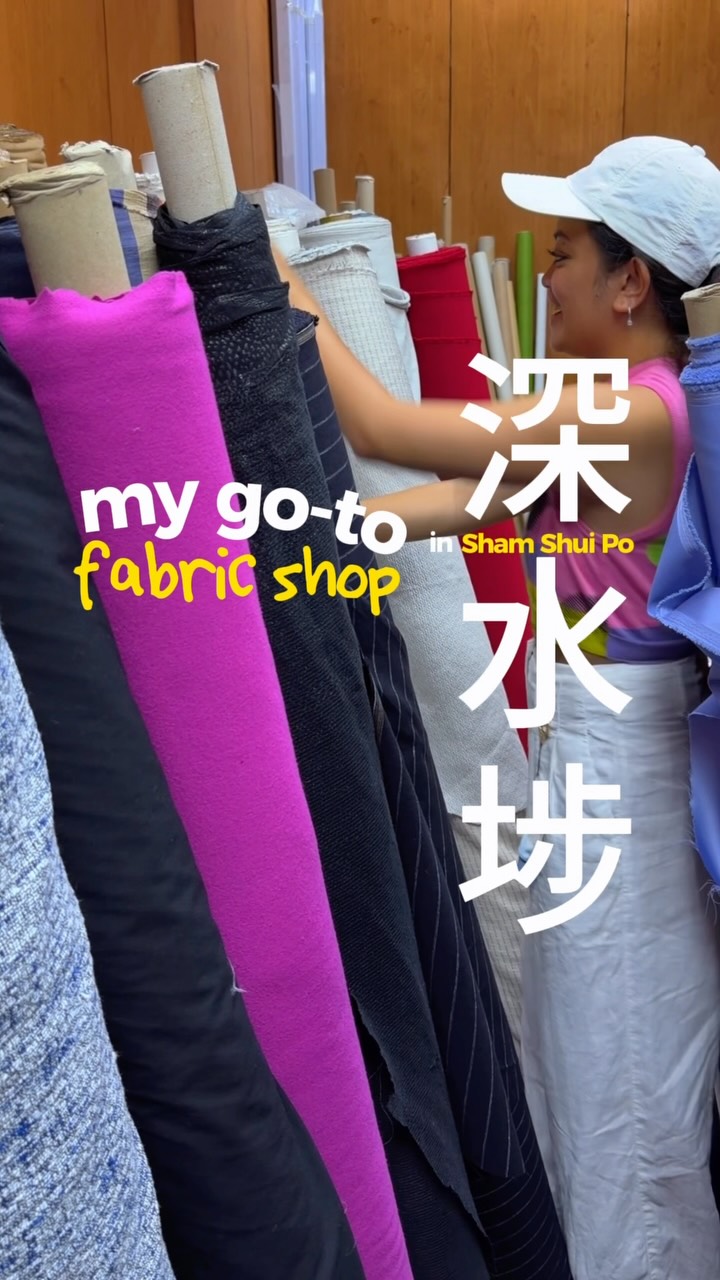 Hong Kong Fabric Shop Showcases Diverse Materials